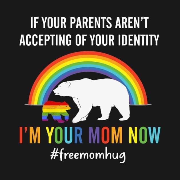 As we start out Pride Month I want to start out with this! I bring some hella good mom energy and I’m happy to love on you! 🌈💪🏼😘