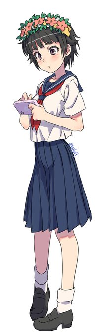 「sakugawa school uniform」 illustration images(Latest｜RT&Fav:50)