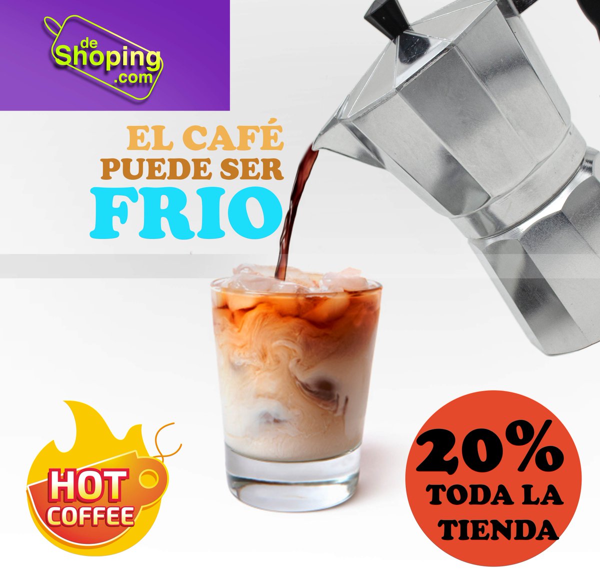 🔥Descuentos del 20%  🔥
prepara bebidas bien frias 
para este calor

▶️ Deshoping.com ◀️

#elhotsale #descuentos #promociones