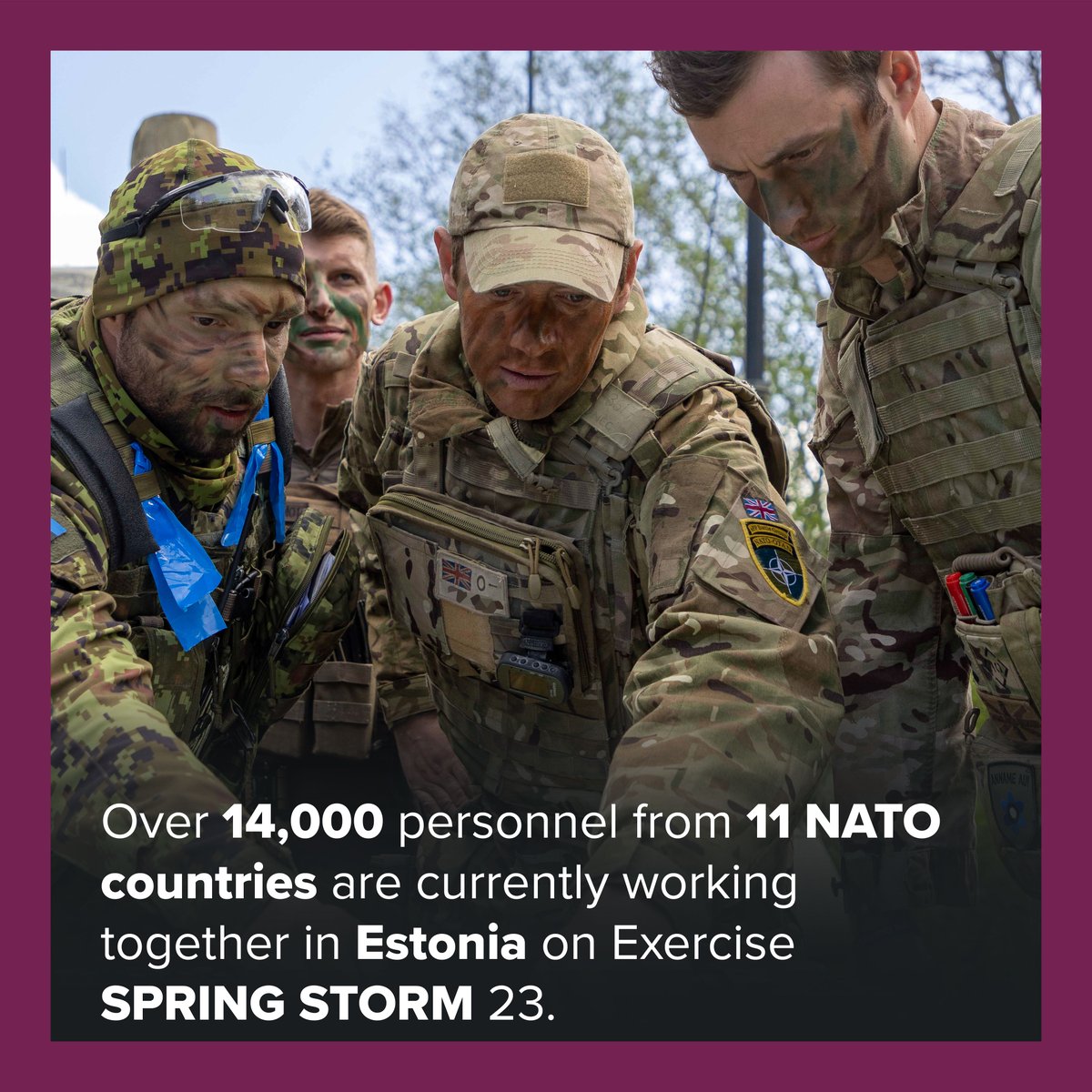 DefenceOps's tweet image. 🇬🇧Exercise Spring Storm remains the largest annual military training event in Estonia 🇪🇪

1️⃣4️⃣0️⃣0️⃣0️⃣ Personnel have been committed to demonstrating the readiness of the UK and NATO allies ✅

#WeAreNATO #Estonia #SpringStorm
