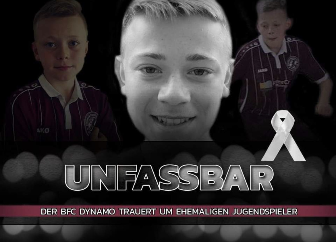 Beim Fußball zu Tode geprügelt! Sport sollte verbinden-nicht anderen schaden/gar das Leben nehmen. #DFB #DFL sollten endlich konsequent #gegenGewalt vorgehen. Bei #VfBHSV soll wohl ein Zeichen gesetzt werden-wird Zeit!Für #Paul leider zu spät #RIP +der Familie größtes Mitgefühl!!