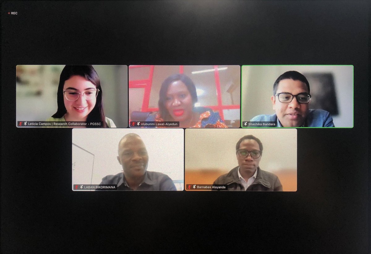 thallyasants's tweet photo. Very happy to participate in this webinar about #ConferenceEquity @HarvardPGSSC 

Important discussions about the barriers to participate in events within #GlobalHealth, from the perspective of great speakers. Thanks for sharing your experiences and promoting this issue. https://t.co/bjSL6vfbiF