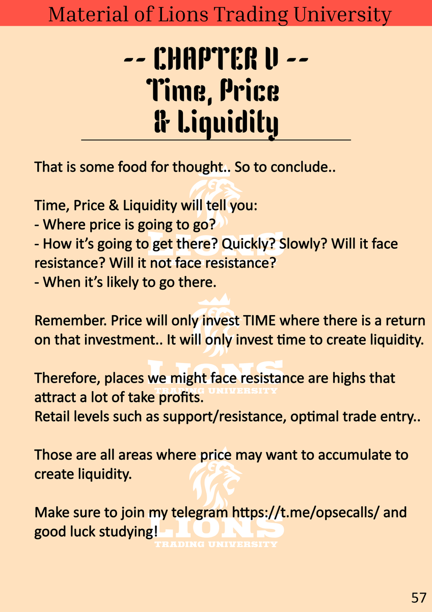 Chapter V - Time, Price & Liquidity
Page 57