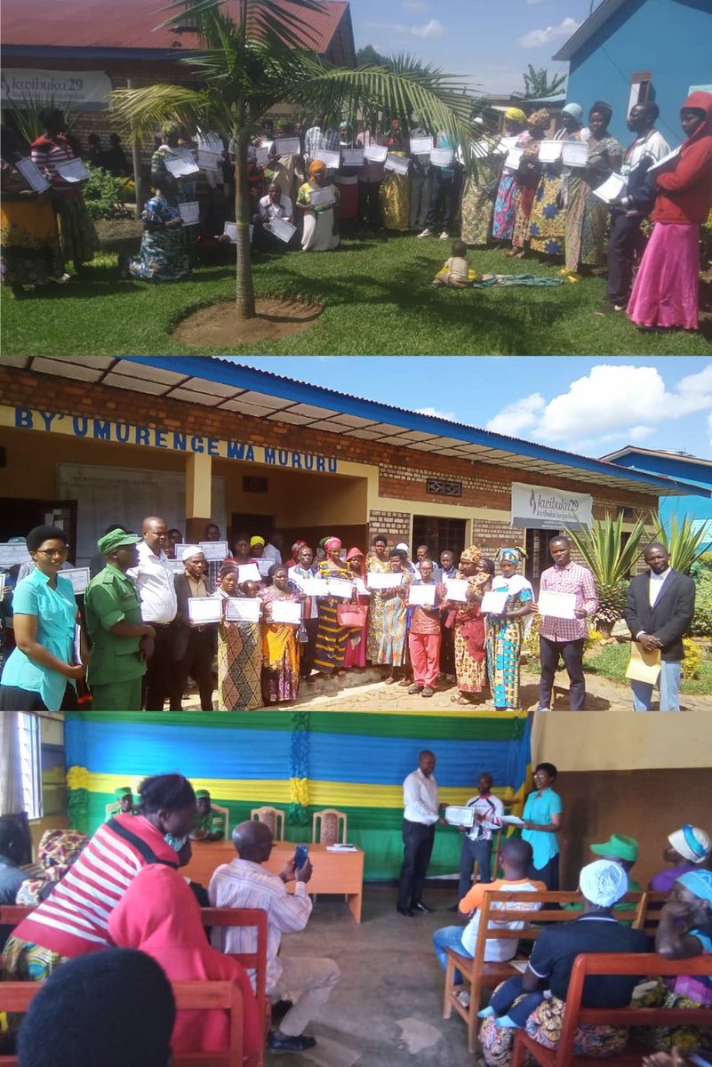SectorMururu's tweet photo. Uyu munsi kuwa 01/06/2023, @SectorMururu, @RusiziDistrict habaye umuhango wo gushyikiriza impamyabumenyi(#Certificate) abaturage 102 basoje amasomo yo #gusoma, #kwandika no #kubara binyuze muri Gahunda y'amasomero y'abakuze. @Rwanda_Edu @local @RwandaLocalGov @RwandaWest. https://t.co/RwnMGgWQf7