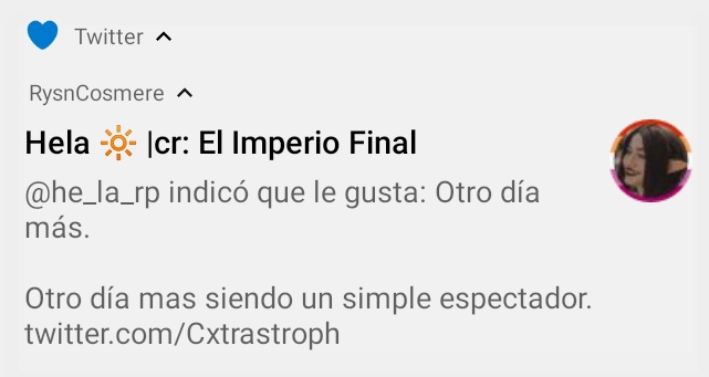 Nooooo @he_la_rp vos no tenías que ver el twitt 💔💔