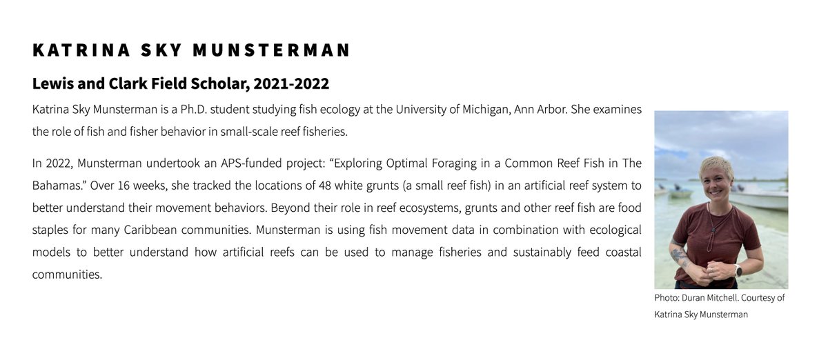 Coastal Ecology and Conservation Lab (@allgeierlab) on Twitter photo PhD student <a href="/ks_munsterman/">Katrina Sky Munsterman</a> is featured in this month's <a href="/AmPhilSociety/">Am Phil Society</a> Tip of the Iceberg: Visualizing Women in Science blog
diglib.amphilsoc.org/womeninscience… PhD student <a href="/ks_munsterman/">Katrina Sky Munsterman</a> is featured in this month's <a href="/AmPhilSociety/">Am Phil Society</a> Tip of the Iceberg: Visualizing Women in Science blog
diglib.amphilsoc.org/womeninscience…
