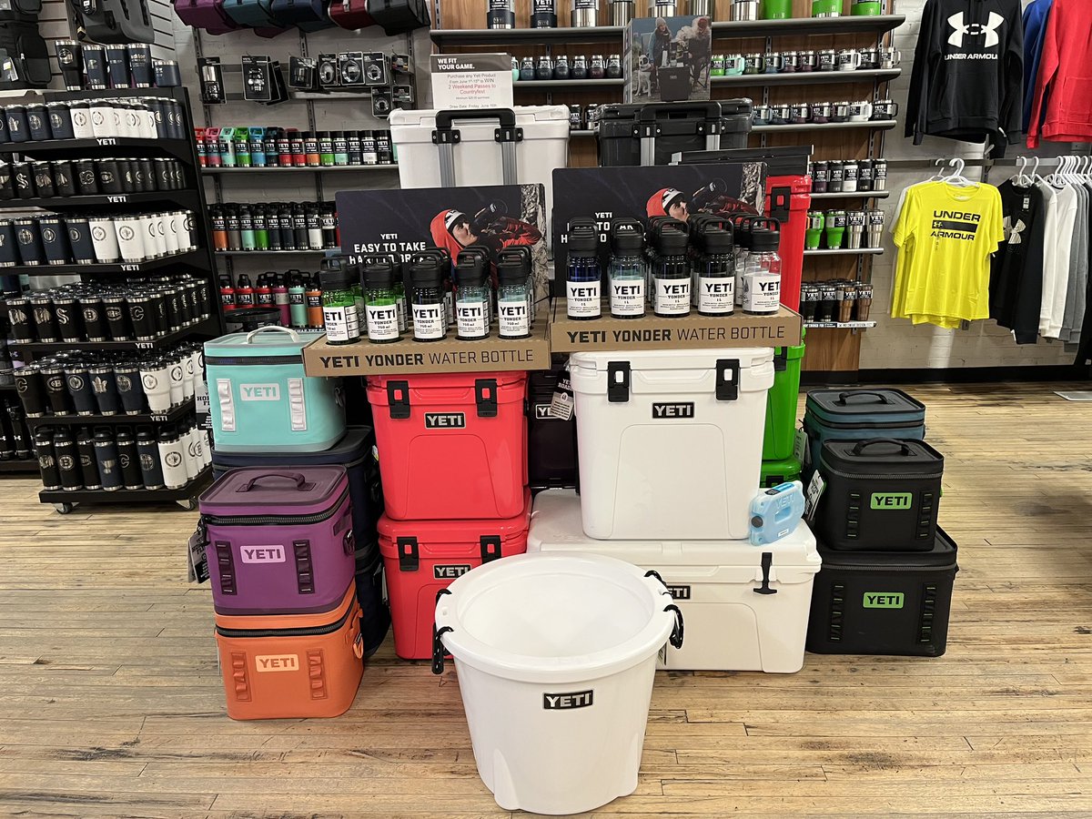 ParklandSFS's tweet photo. From now until June 15th when you purchase any Yeti product in store you will be entered to win 2 weekend passes to @dauphincfest! (some restrictions apply) https://t.co/OamFIjyN8B