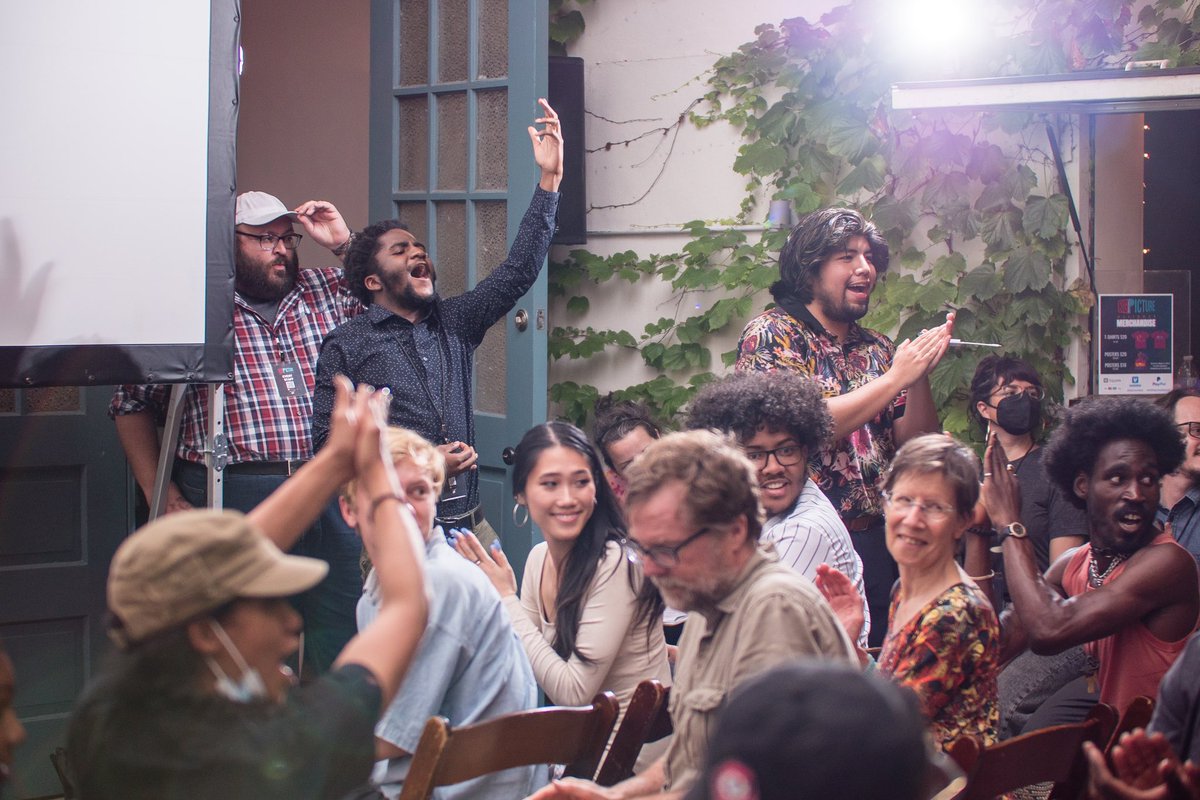 BPAPhilly's tweet photo. Get your ticket for Big Picture Film Fest 2023! Check out these photos from last year’s amazing event and be sure to click the link in our bio  or down below for tickets. See you all there! 

Click here! 
https://t.co/yW9bowYvqS

#BPFF2023 https://t.co/cbMY879Rma