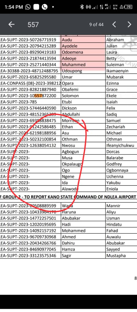 @ndlea_nigeria How did these people with incomplete application ID's made it to the list? These are not errors.
Slots sold out!!!
One Nigeria indeed!