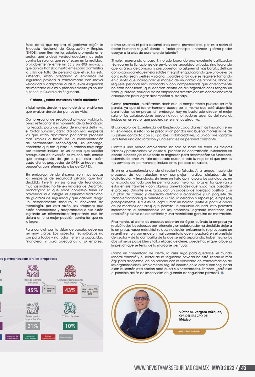 AmexsiOficial's tweet photo. Compartimos el artículo de nuestro Comisario @vergaravic08 en la columna #poderamexsi de la revista Más Seguridad @revmasseguridad
#orgullososdeseramexsi https://t.co/6I6ogHANNy