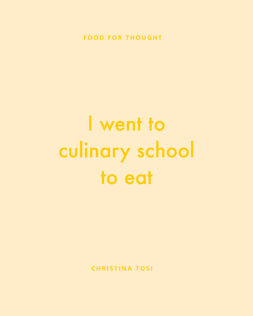 What made you decide to go to culinary school? Let us know in the comments💬