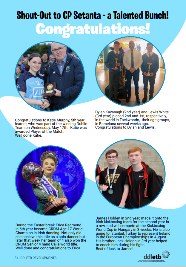 We feature in this month's @ddletb newsletter and are so proud of all our featured students #Teamddletb