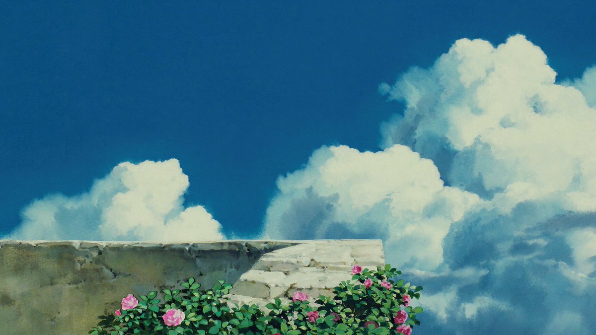 Ghibli wallpapers on Twitter "The difference between realists and me