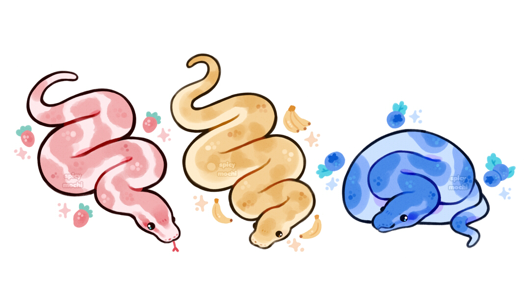 spicy_mochi's tweet photo. fruit salad snakes https://t.co/GUzadjcqSH
