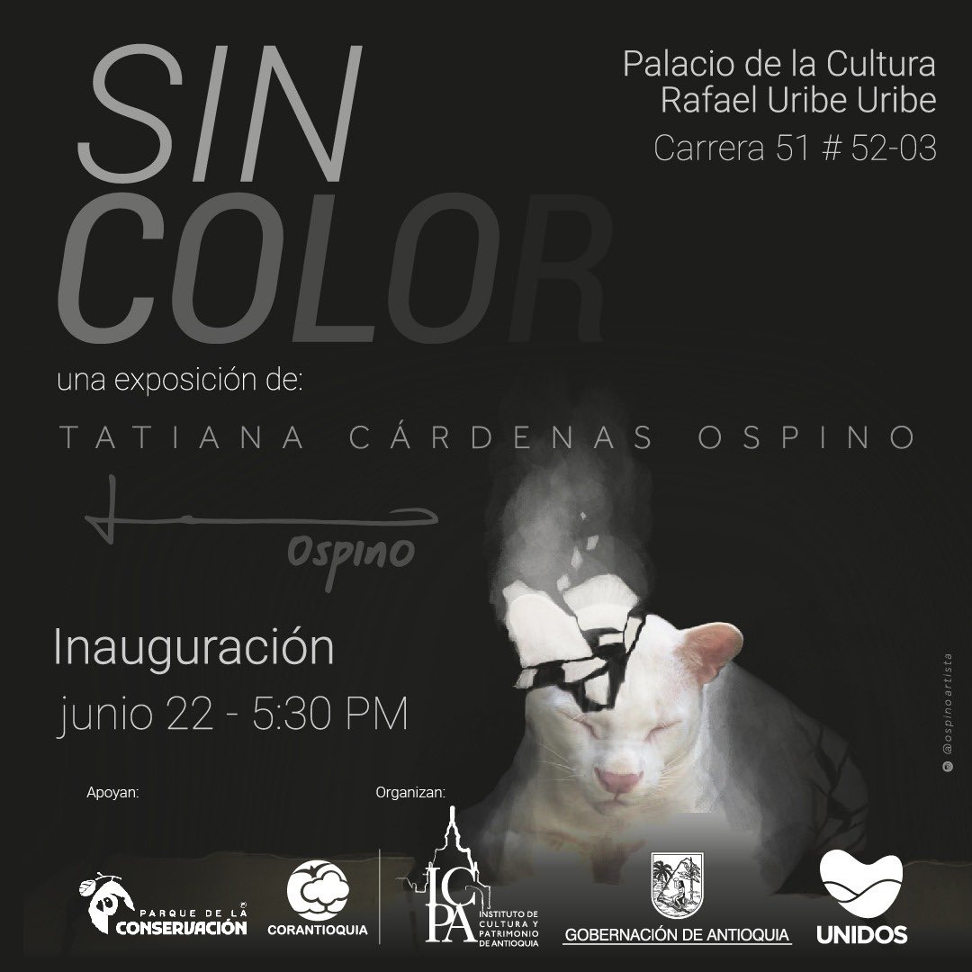 Culturantioquia's tweet photo. Una exposición para reconocer el valor de la vida y promover el respeto de esta en todas sus formas. 

Un trabajo que nos invita a promover el cuidado de la fauna silvestre, apreciar la belleza y reafirmar la cultura que queremos. https://t.co/rkmJSR8E3o
