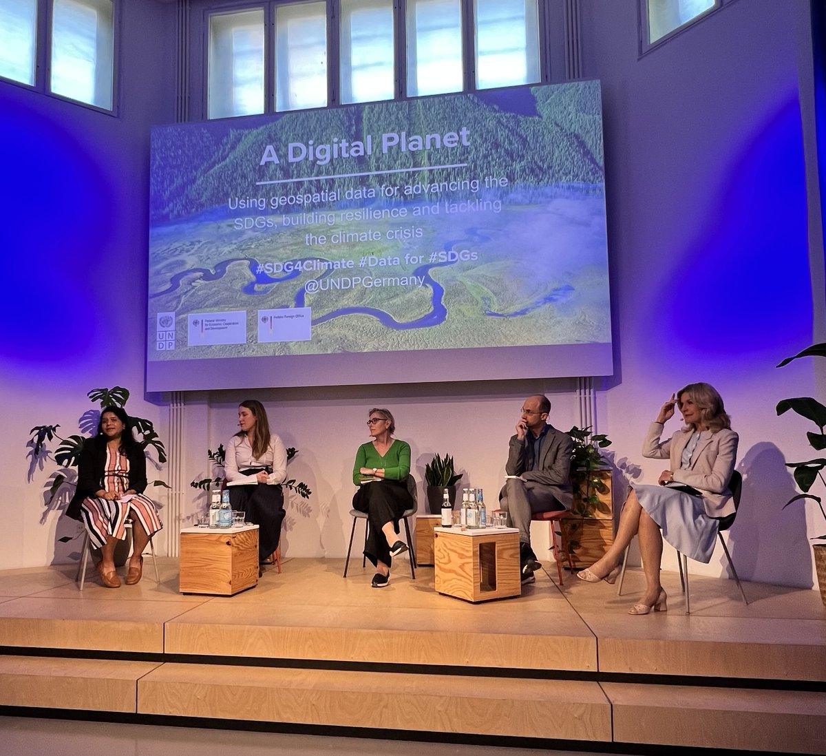 UNDPAccLabs's tweet photo. .@UNDPAccLabs joins @UNDPGermany's event on geospatial data today. With @swetha_kolluri, Head of Experimentation in India, representing us, sharing how our Labs are helping make data more inclusive to make all population segments visible.
#Data4Climate, #Data for #SDGs https://t.co/ZNd2tvCwdB