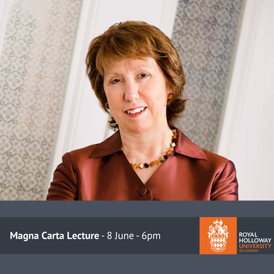 On 8 June Bedford College alumna and politician Baroness Catherine Ashton will deliver a fascinating lecture <a href="/RoyalHolloway/">Royal Holloway</a> offering a unique insight on how modern diplomacy works. For more details click here: shorturl.at/kwCHP