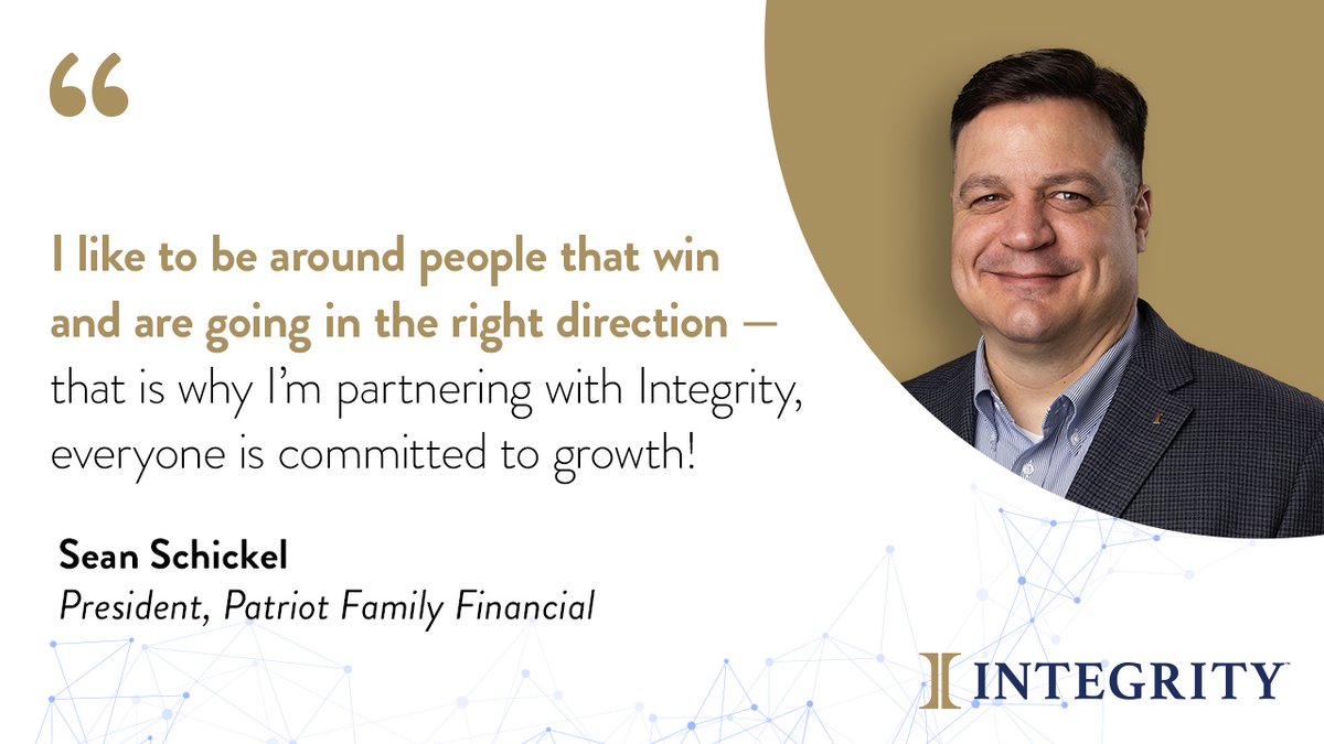 We're thrilled to partner with Integrity, a company that shares our commitment to growth and success. Being surrounded by like-minded individuals is key to achieving greatness. Join us on this extraordinary journey!
.
.
.
#IntegrityPartnership #IntegrityFamily