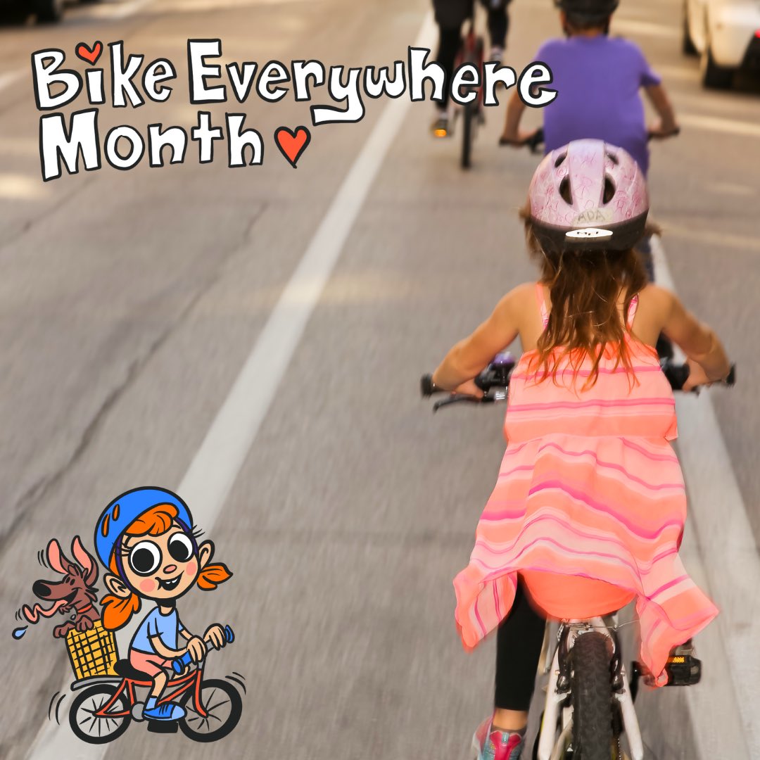 Thank you to everyone who participated in Bike Everywhere Month and to Art City and The WRENCH  for helping us celebrate! 🚲

We had a total of 2,552 participants join us throughout the month, making this the biggest Bike Everywhere Month yet!