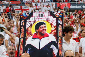 #EuropaLeague #Sevilla #maradona #DiegoEterno  #Presente