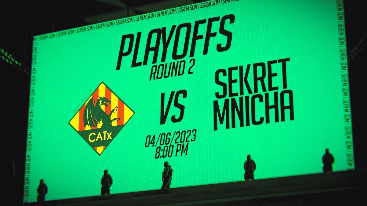 Notre adversaire pour notre premier match de Playoffs d'ESEA Open est connu, ce sera les polonais de l'équipe SEKRET MNICHA 🇵🇱

Atmosphère de finale, une victoire nous assure la montée en ESEA Intermediate.

Rendez-vous dimanche 04/06 à 20h00 pour soutenir l'équipe !

#CSGO #ESEA