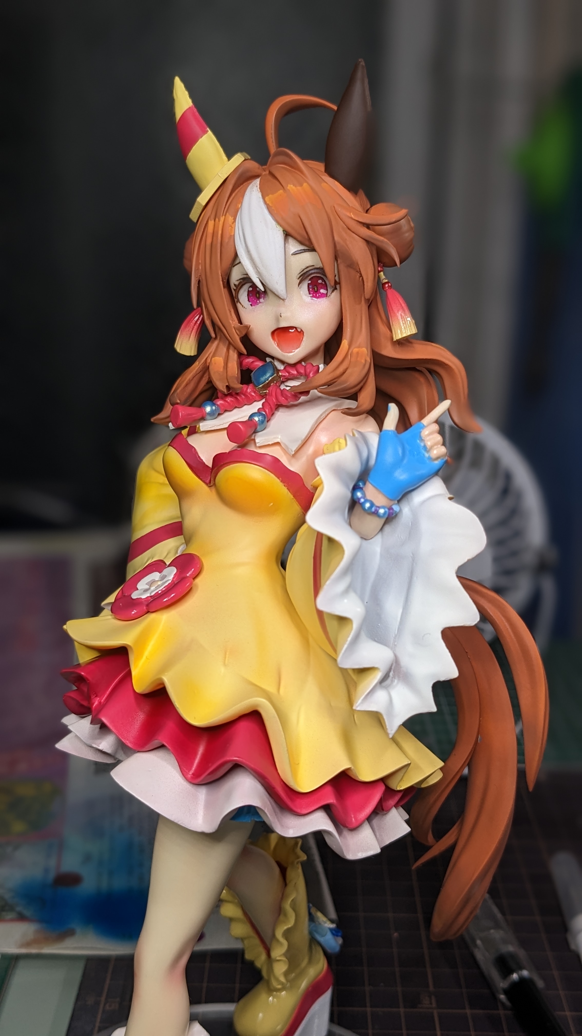 ウマ娘　公式リボンキーホルダー　コパノリッキー 公式アクリルキーホルダー 【コパノリッキー】（制服Ver.）