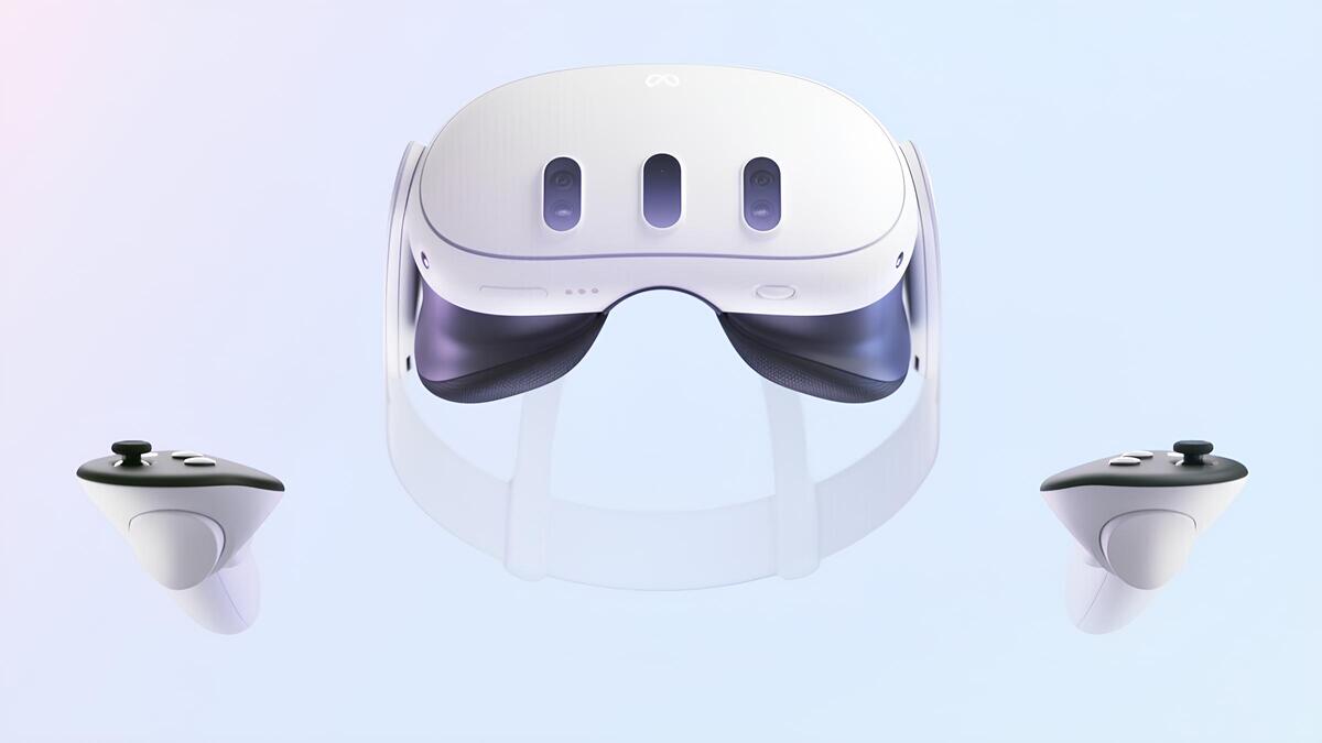 CeotechI's tweet photo. Meta Quest 3 ufficiale l'headset VR di nuova generazione
#Facebook #GadgetTech #HeadsetVR #MarkZuckerberg #Meta #MetaQuest #MetaQuest3 #Metaverso #Notizie #Novità #Quest3 #RealtàVirtuale #SmartDevice #Tech #TechNews #Tecnologia #VisoreVR

https://t.co/ReszMYeAjP https://t.co/rQWombttW3