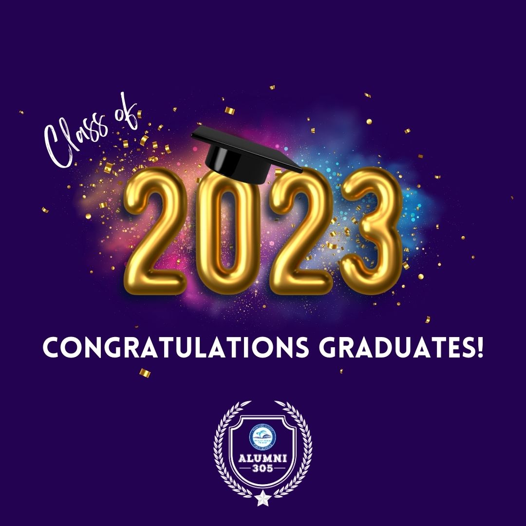 Congrats Grads! You did it! You’ve made it to the end of this chapter and onto the beginning of something new. We welcome you to Alumni305. Click on the link in our bio to sign up for your free 4-year membership. #MDCPSGrad #Alumni305