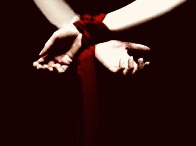 You love me
tied
between ribbons
a determined adventure 
to make me
yours
and only
yours
taste of you
like iron gold
between my lips
hunger of the gods
clawing our souls
until we sate
our own

#roomprompts #vssfantasy #poetry #amwriting