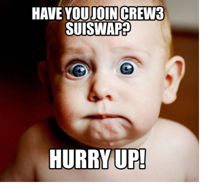 patillobar9487's tweet photo. @suiswap_app Suiswap IDO on 06/03!  🚀😎

#SUI #IDO #InitialDexOffering #CryptoInvesting #TokenLaunch #TokenSale https://t.co/sOjJHomlFJ