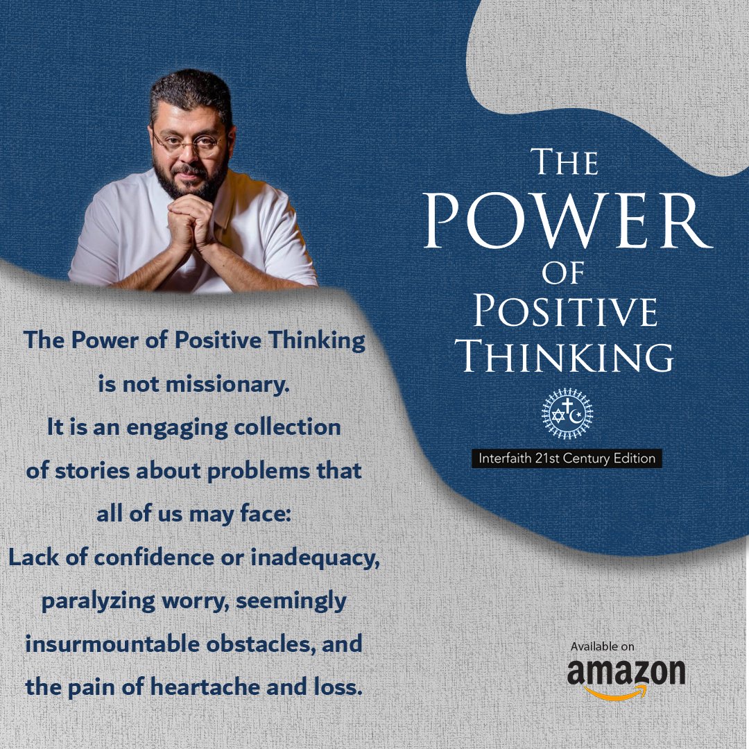 Bid farewell to anxiety and stress, and cultivate a future brimming with self-assurance using the straightforward yet profound methods outlined in 'The Power of Positive Thinking'.
Order your copy now from #Amazon 👉 : amzn.to/3ek46TI

#NormanVincentPeale - #HasanIsmaik -…