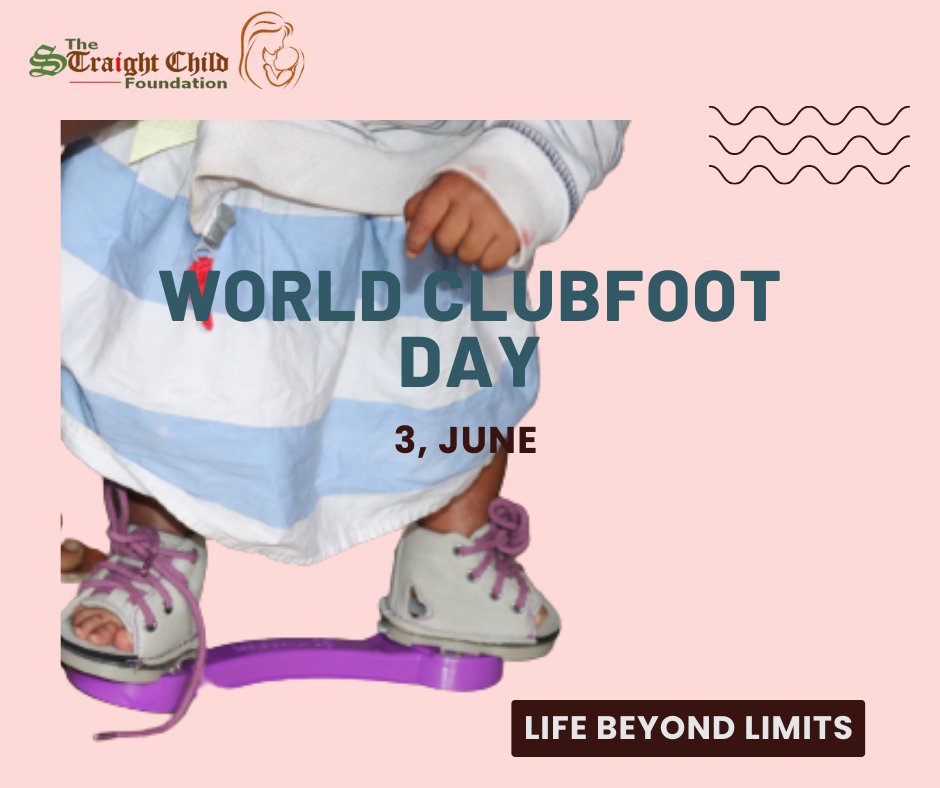 theStraightChi1's tweet image. World Clubfoot Day!

#createawareness
#worldclubfootday
#awarenessmatters