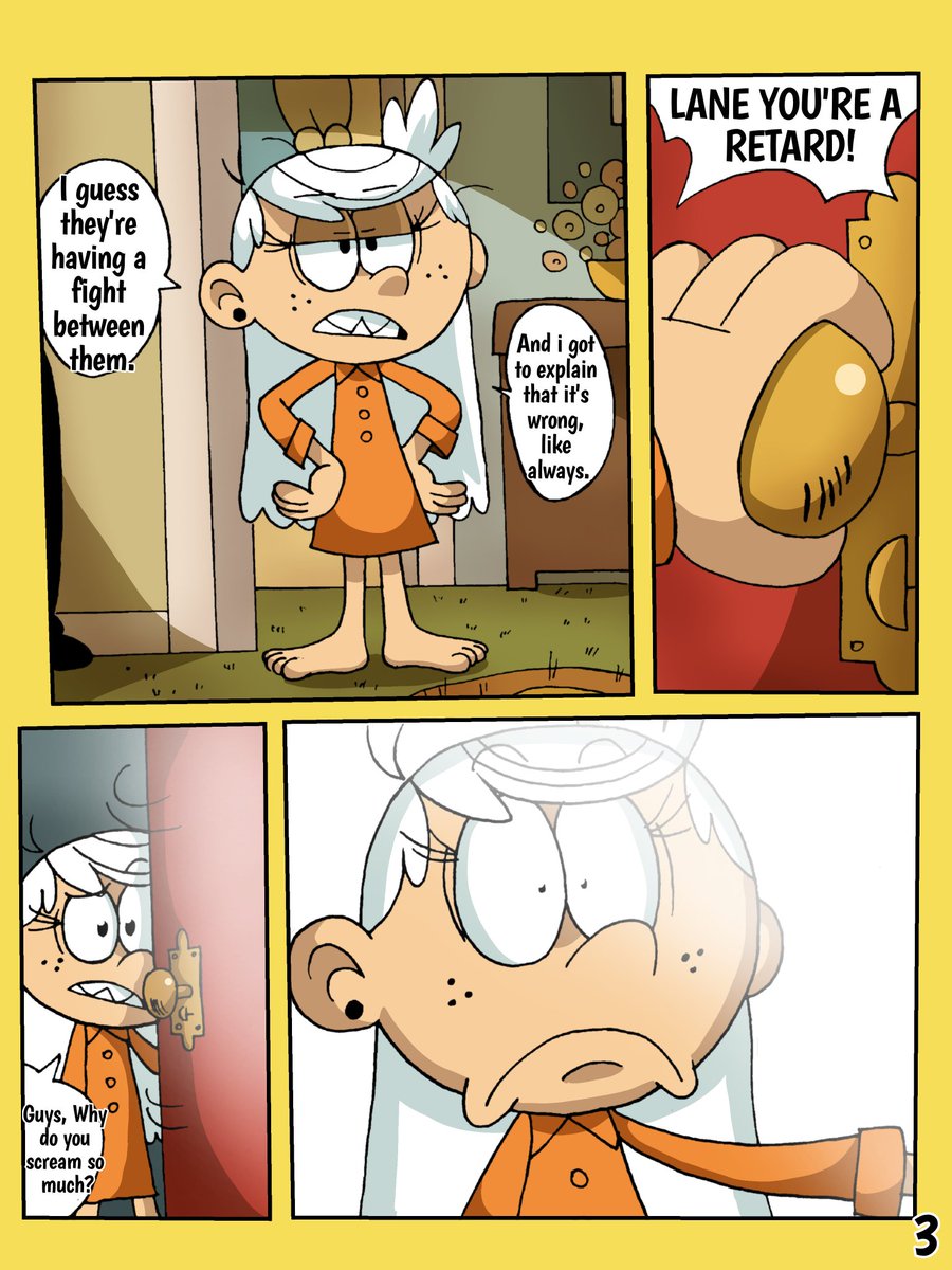 The Loud House Rule 63
Pag 3
#TheLoudHouse #TheLoudHousefanart #LinkaLoud #lincolnloud #Comics