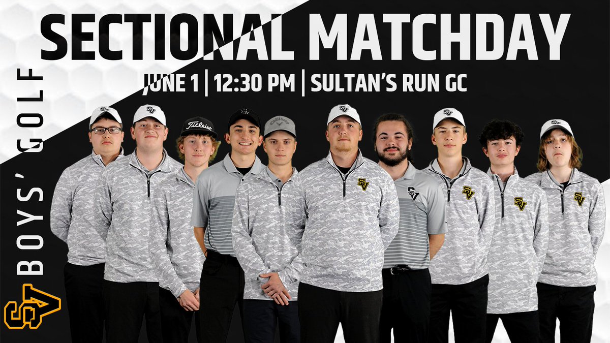 Teeing off our postseason run today in Jasper 🏌️‍♂️
