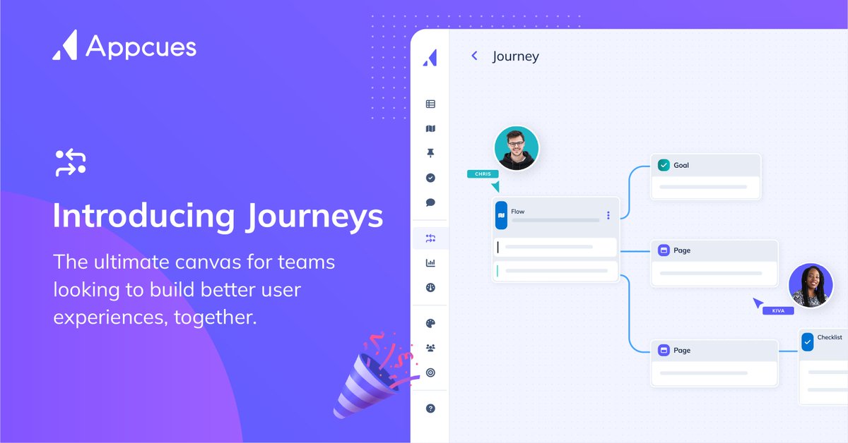 First there were Flows—now there are Journeys!🎉 With Journeys, you can: 👀 Visualize & improve the user experience 👉 Showcase in-app experiences to stakeholders ⏩ Improve efficiency by building in one place 👥 Collaborate w/ teammates 🔗 Check it out! appcu.es/3C4o2Cs