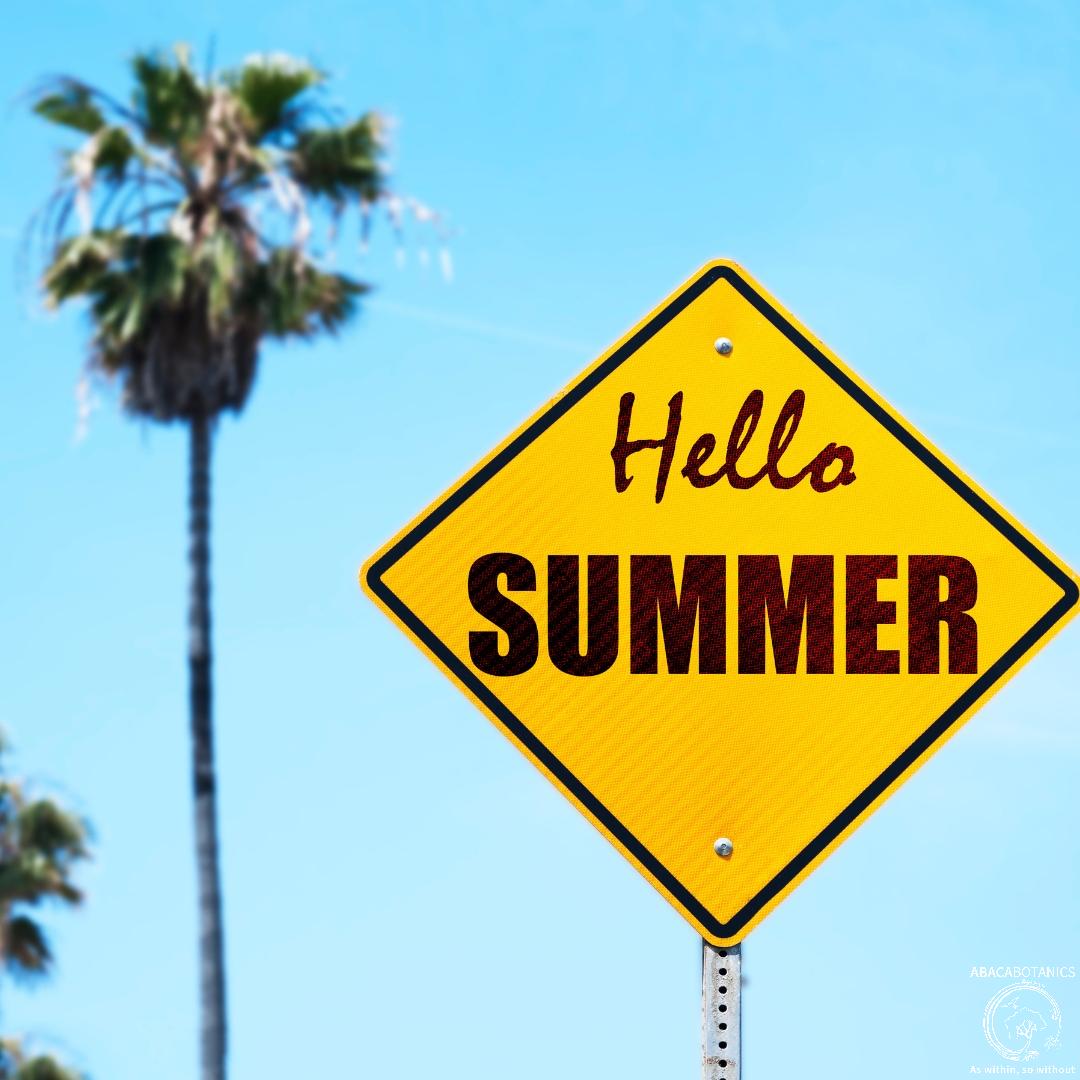 Hello, summer! What's your favorite thing about the summertime? 😎 abacabotanics.com . . #AbacaBotanics #PlantPower #PlantPowered #PlantMedicine #PlantMedicines #AlternativeMedicine #AlternativeTreatment