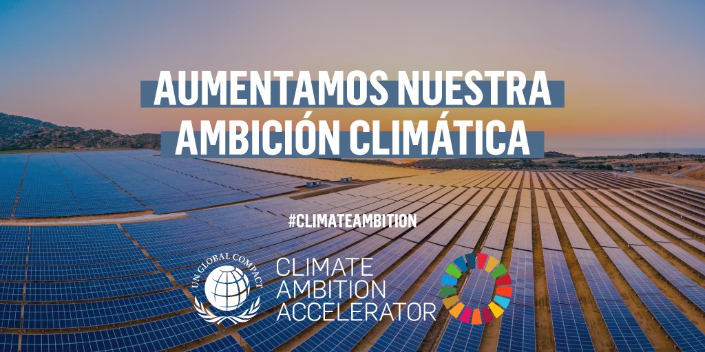 #FemepaInnovación | ¡Emocionados por participar en el Programa Climate Ambition Accelerator del @PactoMundial! En Femepa, nos comprometemos con la lucha contra el cambio climático y la sostenibilidad. 💚 🌍  #ClimateAmbition #TenemosUnPacto #CambioClimático