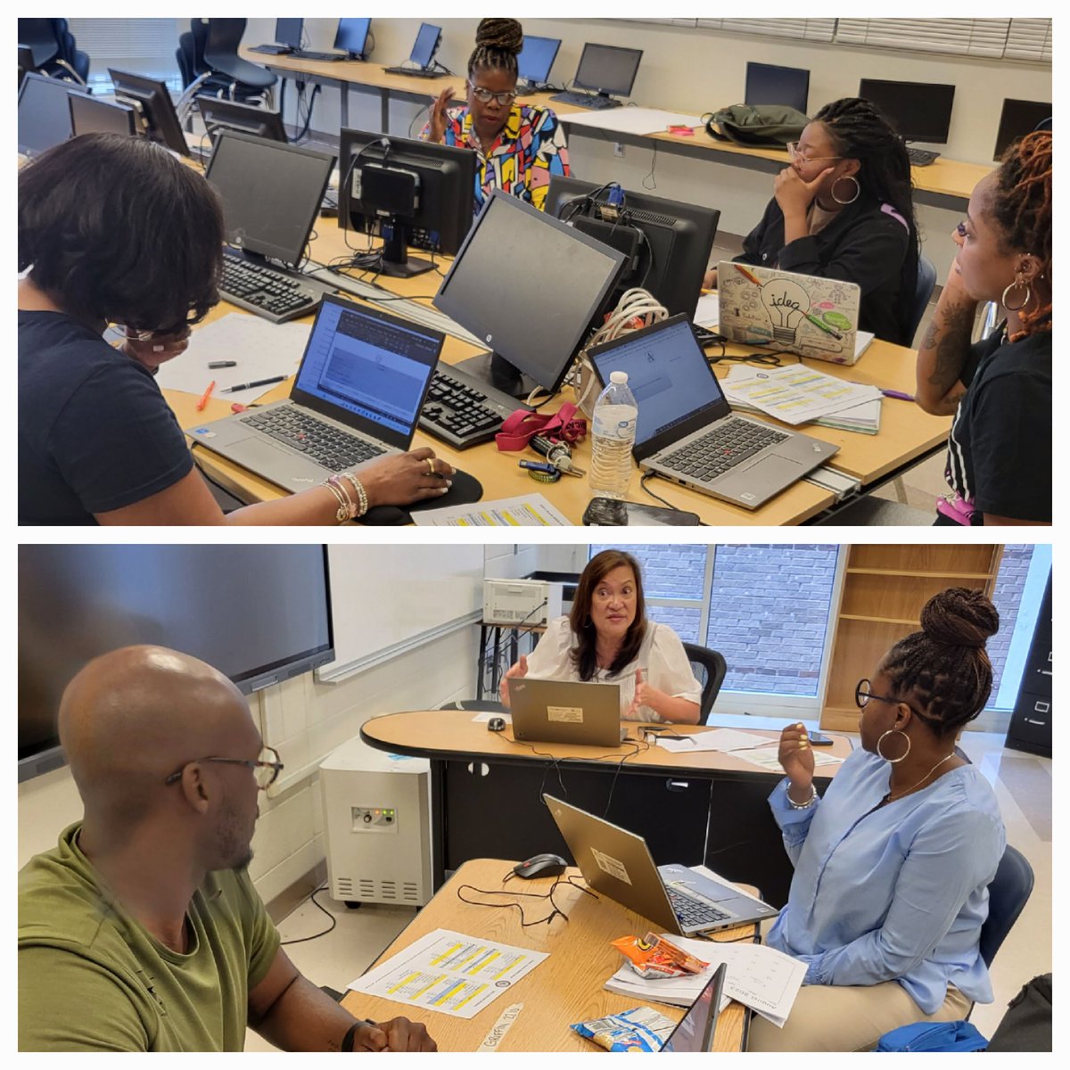 Kim Terry Whitfield (@ktwhitfield23) on Twitter photo It's summer break, but our <a href="/bunche_ms/">APSBuncheChargers</a> teacher leaders are preparing for next year 🫶🙌 It's summer break, but our <a href="/bunche_ms/">APSBuncheChargers</a> teacher leaders are preparing for next year 🫶🙌