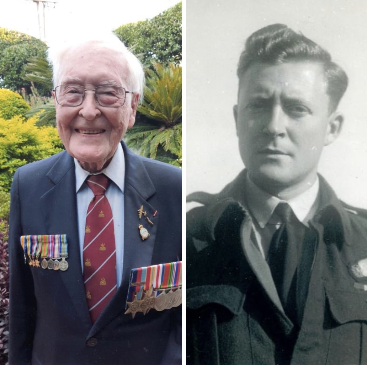 My beautiful brother passed away 102 years. An amazing life, served in AIF  WW2 transferred to RAAF, retrained as a navigator. Joined 617 Squadron (Dam Busters) received Legion of Honour. A wonderful family man, a true gentleman. RIP ❤️#dambusters #617squadron #alanbuxton