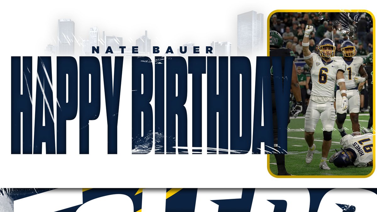 ToledoFB's tweet photo. Happy birthday to @BauerNate5 

#ONErocket #TeamToledo https://t.co/kdXhnGR0vb
