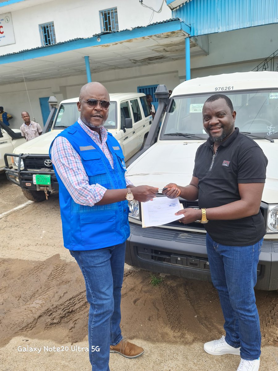 Tonyakumu's tweet photo. @UnhcrLiberia : Today donated additional logistical means to enhance the Liberia Refugee body (LRRRC) capacity to serve the People we work with. Renewing an ageing fleet, this donation will improve LRRRCs capacity to deliver our joint protection mandate. Partnerships that deliver https://t.co/be4VFXjwQQ