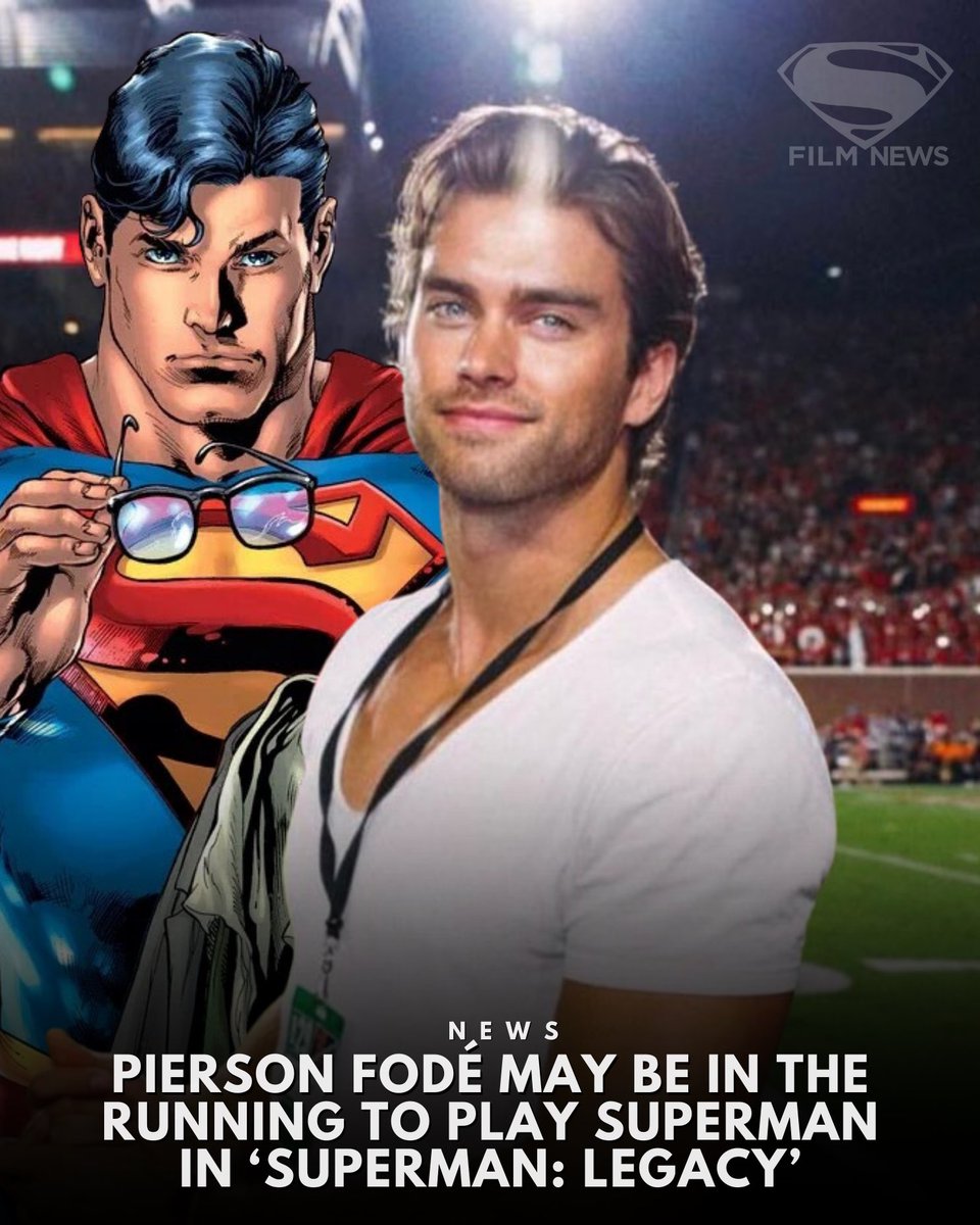 Breaking: Pierson Fodé may be in the running to play Superman in James Gunn’s #SupermanLegacy