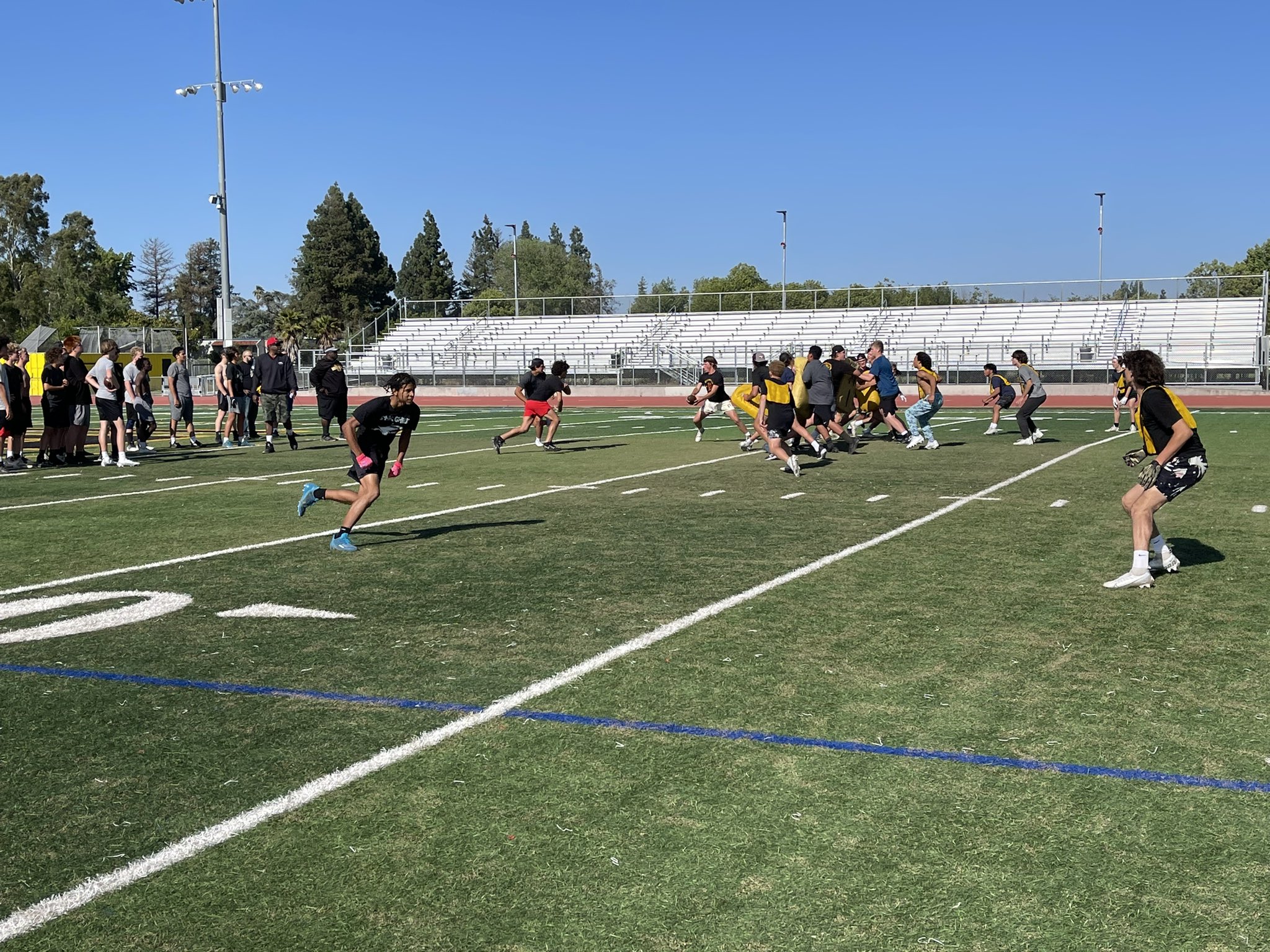 Granada High School Football on Twitter "JV team getting that work in