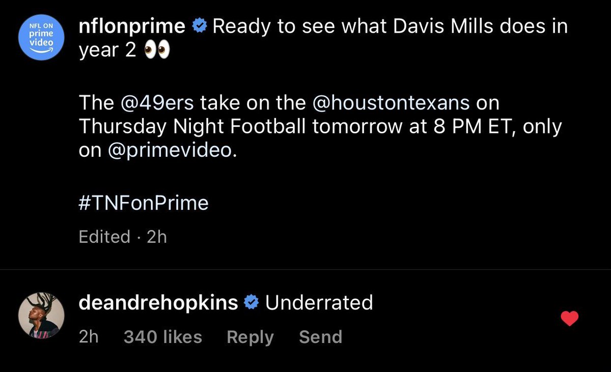 Deandre Hopkins knows football