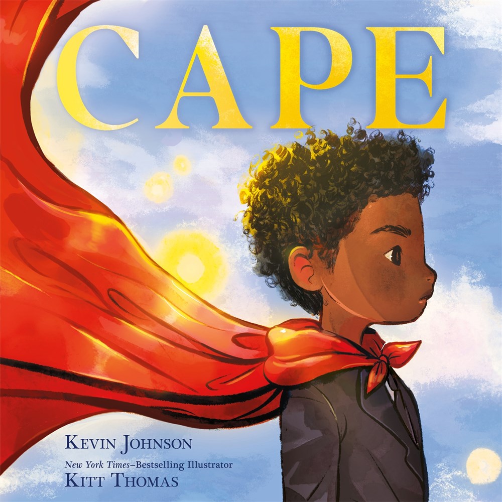 Cape (Roaring Brook/<a href="/MacKidsBooks/">MacKids Books</a>) by Kevin Johnson @Captain_Create; illus. by <a href="/kitt_thomas_art/">kitt 🌻 thomas</a> will receive a starred review in the July/August 2023 #HornBookMagazine : Special Issue: #ALA Awards. Congratulations! #HBMag #HBStars #PictureBooks hbook.com/story/july-aug…