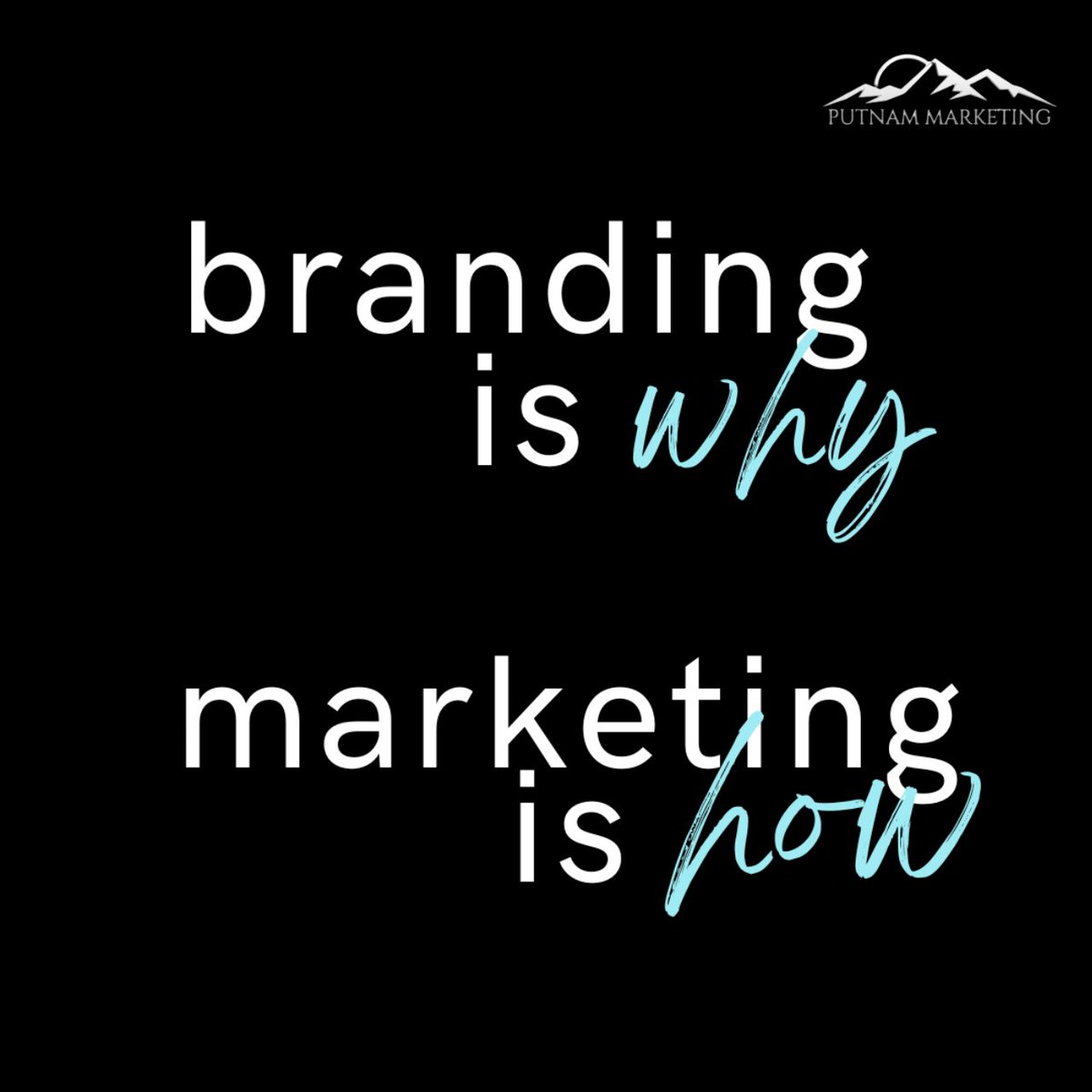 Branding is why. Marketing is how.
ow.ly/Bk2Q50OAo1E
#socialmediamanagement, #digitalmarketing, #socialmedia, #stayahead, #socialmediaplan #Advertisement