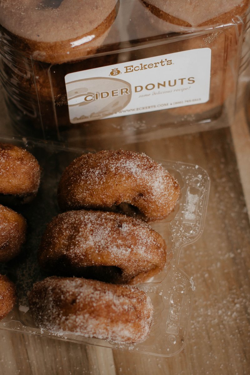 Tomorrow, Friday, June 2nd is National Donut Day and we are celebrating by giving you a FREE 6-pack of our famous Cider Donuts when you buy a 6-pack at regular price. Don't miss out on this deal. While supplies last.