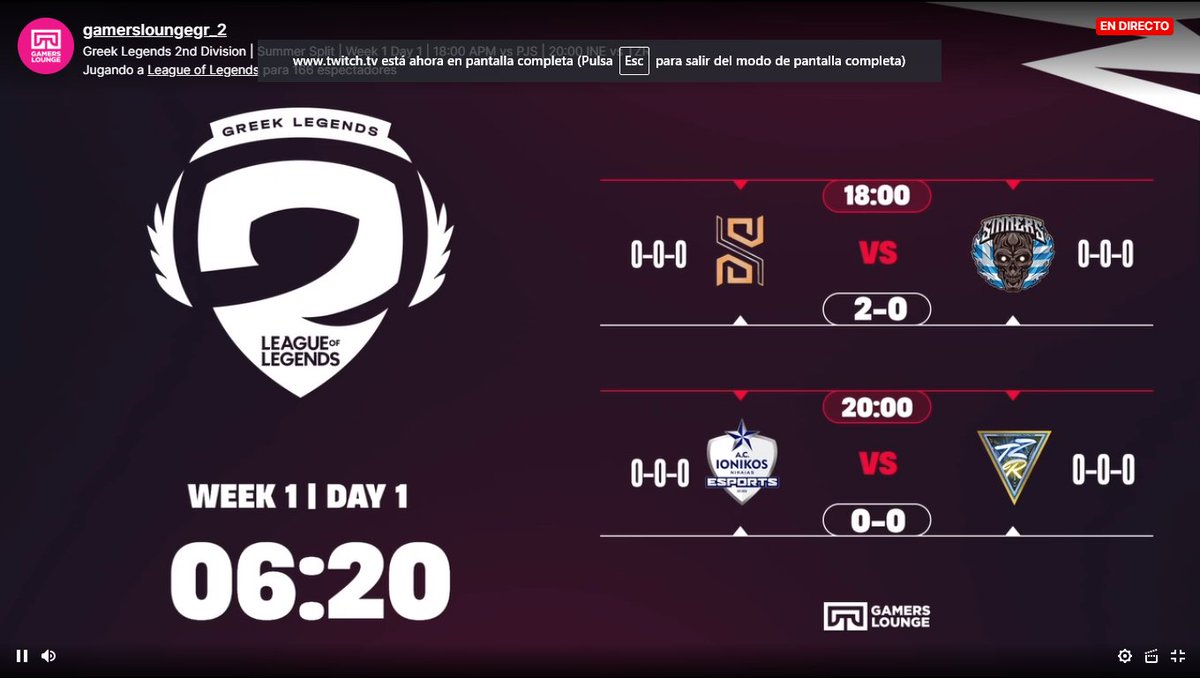 2-0 GG <a href="/ProjectSinners1/">Project_Sinners</a> TY FOR THE GAMES, 
<a href="/APM_New_Era/">Actions Per Minute</a> CLEAN GAMES ROAD TO ERL1 CONGRATZ GUYS 
<a href="/panayiotiss123/">Tozue</a>
<a href="/Sadoq666/">Sadoq666</a>
<a href="/Marbirius/">Marbirius</a>
<a href="/eneino01/">EneinoCoach</a>
<a href="/GPyked/">Get_pyked</a>
<a href="/AbdullahShmess/">Shmess</a>
<a href="/PeriqLoL/">Periq</a>
#GLL