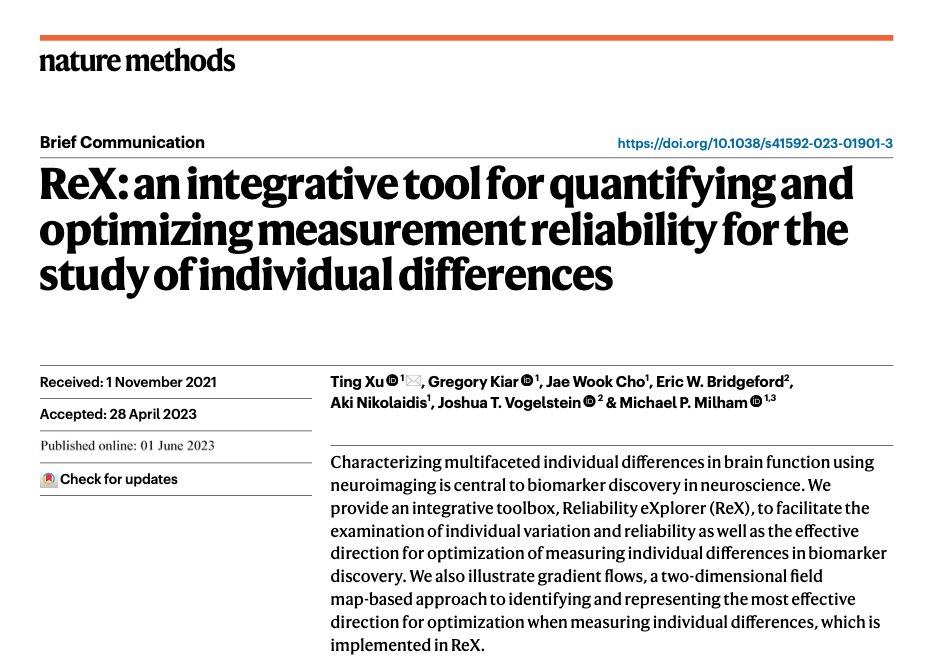 Ting Xu on Twitter "1/5 Officially out on Nature Methods