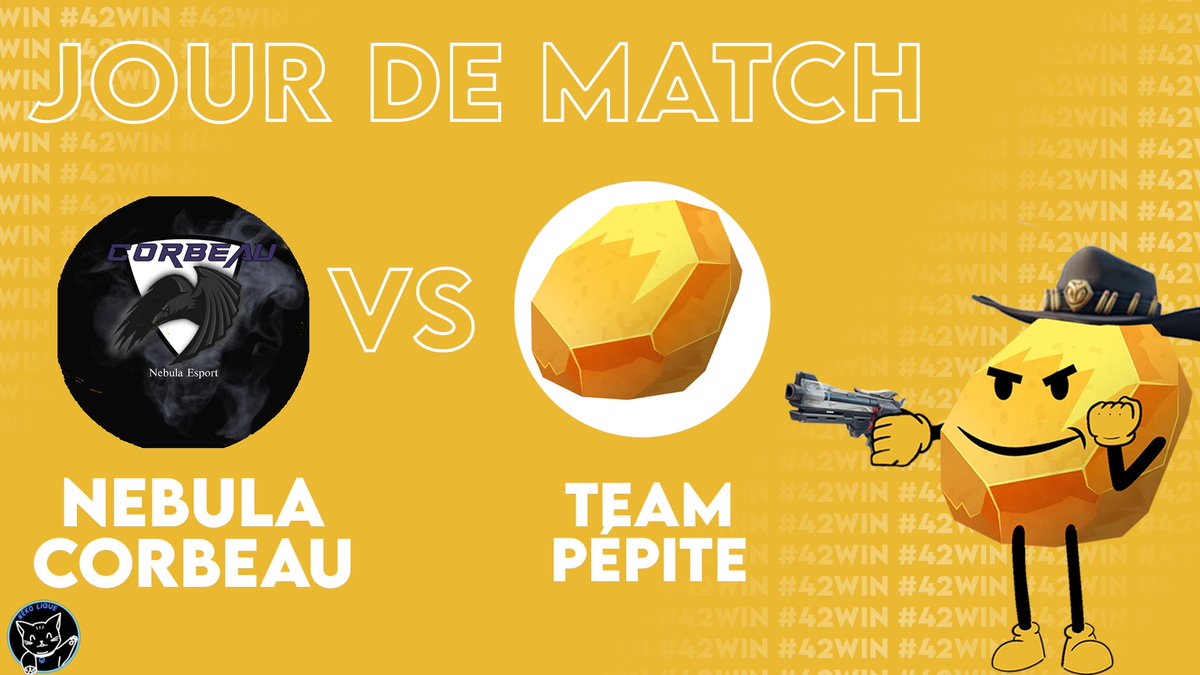 🙌Premier Match du Summer Stage de la <a href="/NekoLigue/">Neko Fall Series</a> ! ☀️

Nous affrontons à 21h les @NebulaEsport_OW Corbeau !🐦‍⬛ 

🤜#42Win🤛